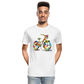 Bike Grafitti - Männer Premium Bio T-Shirt - Weiß