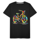 Bike Grafitti - Männer Premium Bio T-Shirt - Schwarz