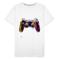Controller Grafitti - Männer Premium Bio T-Shirt - Weiß