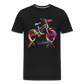 Bike Grafitti - Männer Premium Bio T-Shirt - Schwarz