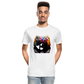 Controller Grafitti - Männer Premium Bio T-Shirt - Weiß