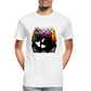 Controller Grafitti - Männer Premium Bio T-Shirt - Weiß