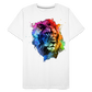 Löwe Grafitti - Männer Premium Bio T-Shirt - Weiß