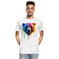 Grizzly Grafitti - Männer Premium Bio T-Shirt - Weiß