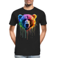 Grizzly Grafitti - Männer Premium Bio T-Shirt - Schwarz