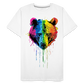 Grizzly Grafitti - Männer Premium Bio T-Shirt - Weiß