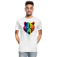 Grizzly Grafitti - Männer Premium Bio T-Shirt - Weiß