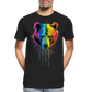 Grizzly Grafitti - Männer Premium Bio T-Shirt - Schwarz